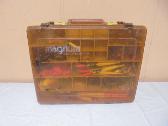 Plano Magnum Double Sided Tackle Box Filled w/Tackle