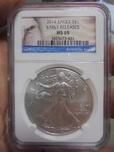 2014 Early Releases Silver Eagle
