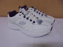 Brand New Pair of Men's Leather Skechers Shoes