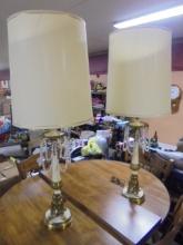 Vintage Matching Pair of MCM Table Lamps