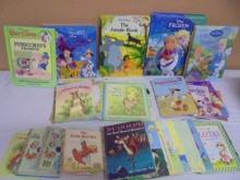 Large Group of Disney & Little Golden Children's Books