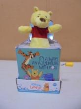 Brand New Disney Baby Winnie The Pooh Jack in The Box
