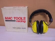 Mac Tools Racing Race-Radio Headset