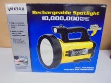 Vector 10,000,000 Power Series Rechargeable Spotlight