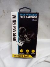 True Wireless Bluetooth Mini Earbuds.