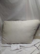 White Accent pillow