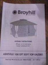 BroyHill Asheville10x12ft Soft Top Gazebo