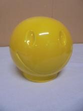 Vintage McCoy Pottery Yellow Smile Face Bank