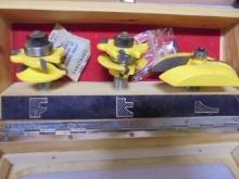 3pc Set of Router Bits
