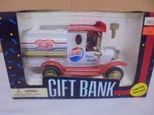 1993 Golden Die Cast Pepsi-Cola Limited Edition Delivery Truck Bank