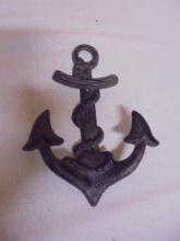 Cast Iron Anchor Double Wall Hook