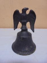 Cast Iron Bell w/ Eagle on Top