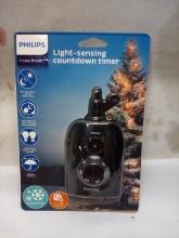Philps Light Sensing Countdown Timer.