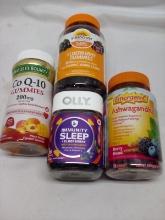 Supplements various types (see pic) 4 bottles