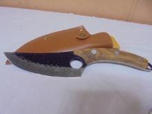 Hand Forged Butcher's Boning Knife w/ Sheath