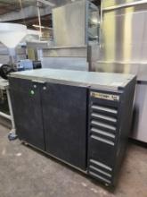 Beverage Air 48 in. Refrigerated Back Bar on Wheels