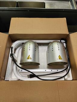 New in Box - Thunder Group Dual Heat Lamps