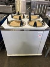 New - Servolift Stainless Steel Dish Dispenser