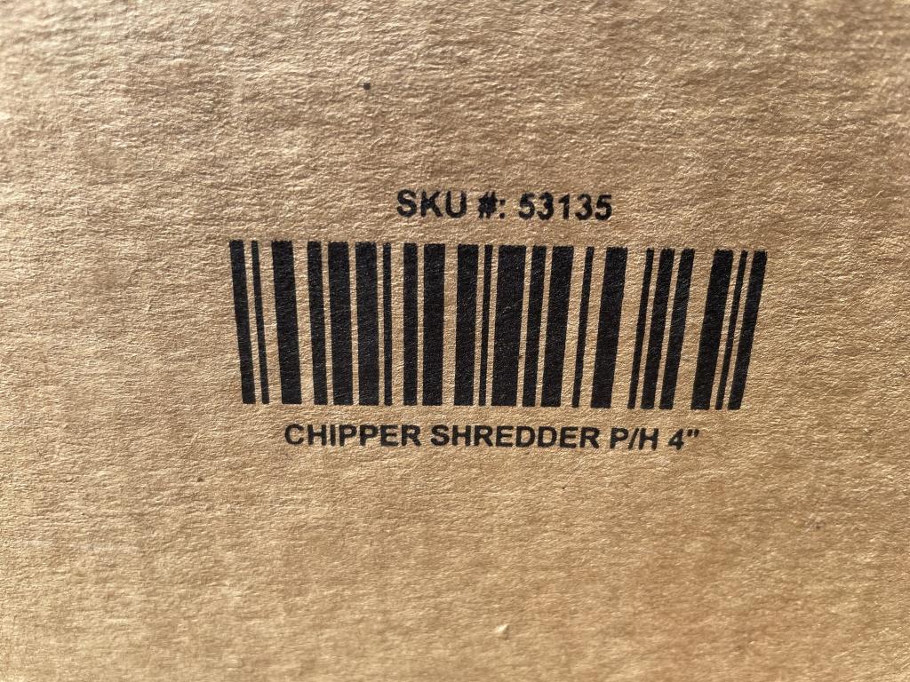 Powerhorse 4 inch Chiper / Shredder in Crate -C