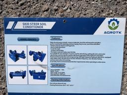 UNUSED Hydraulic Skid-Steer Ground SoilConditioner