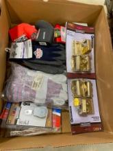BOX LOT OF NEW ITEMS