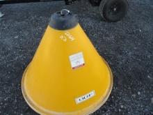 3) POLY REPLACEMENT CONE HOPPERS