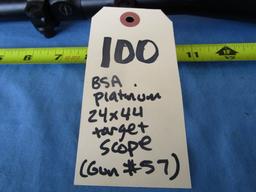 BSA Platinum 24x44 target scope