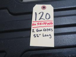 NO SHIPPING - (2) Gun Cases