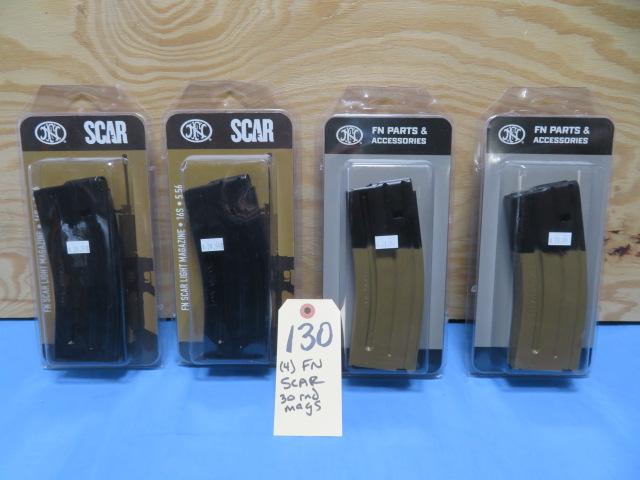 (4) FN SCAR mags