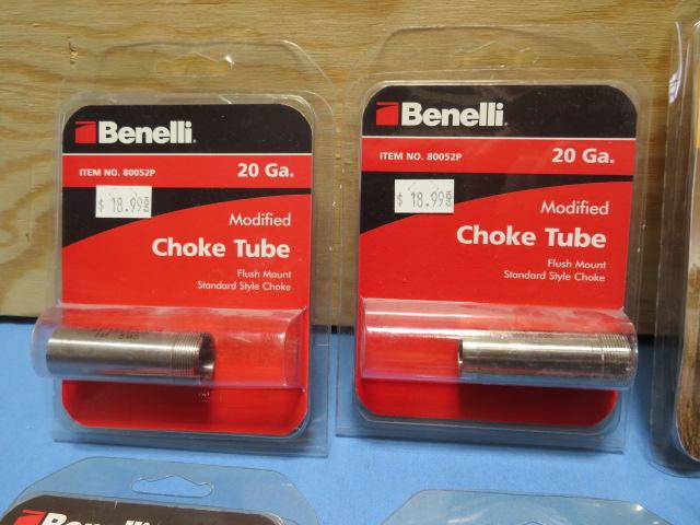 (7) 20 gauge choke tubes