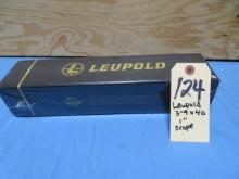 Leupold 3-9x40 scope