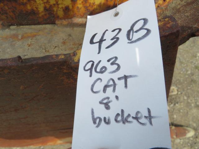 CAT 963 Bucket - 8' wide