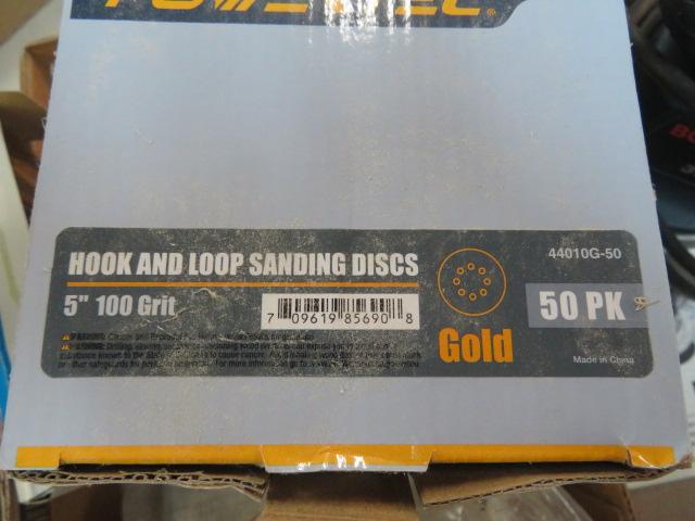 (2) Bosch Sanders, sanding discs