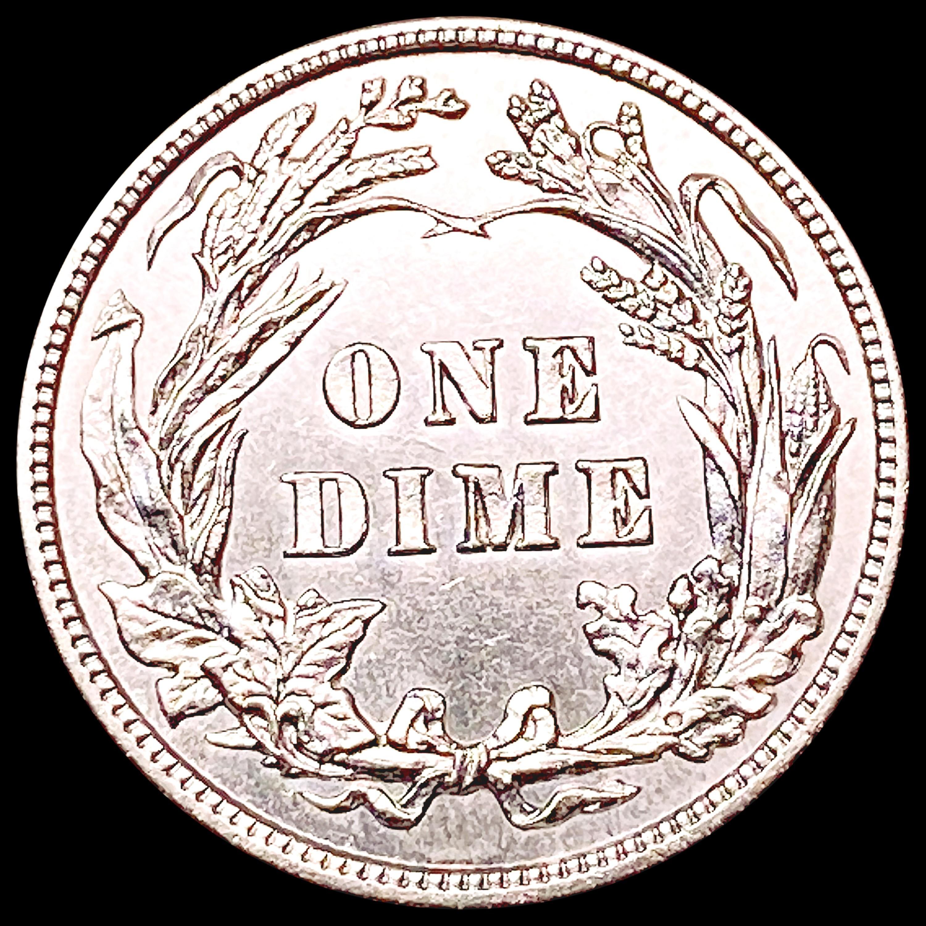 1913 Barber Dime UNCIRCULATED