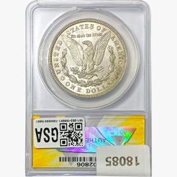 1921-D Morgan Silver Dollar ANACS AU58
