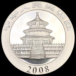 2008 China Silver 10 Yuan GEM PROOF