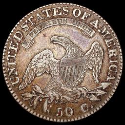 1821 Capped Bust Half Dollar LIGHTLY CIRCULATED