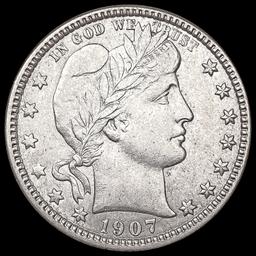 1907-O Barber Quarter CLOSELY UNCIRCULATED