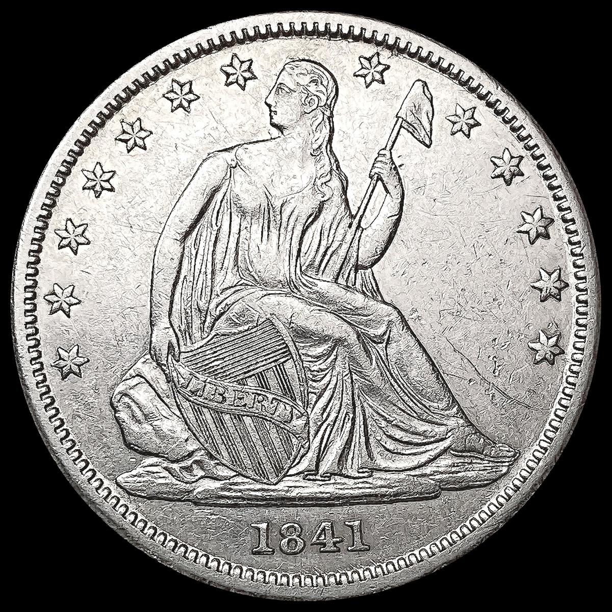 1841 Seated Liberty Half Dollar UNCIRCULATED