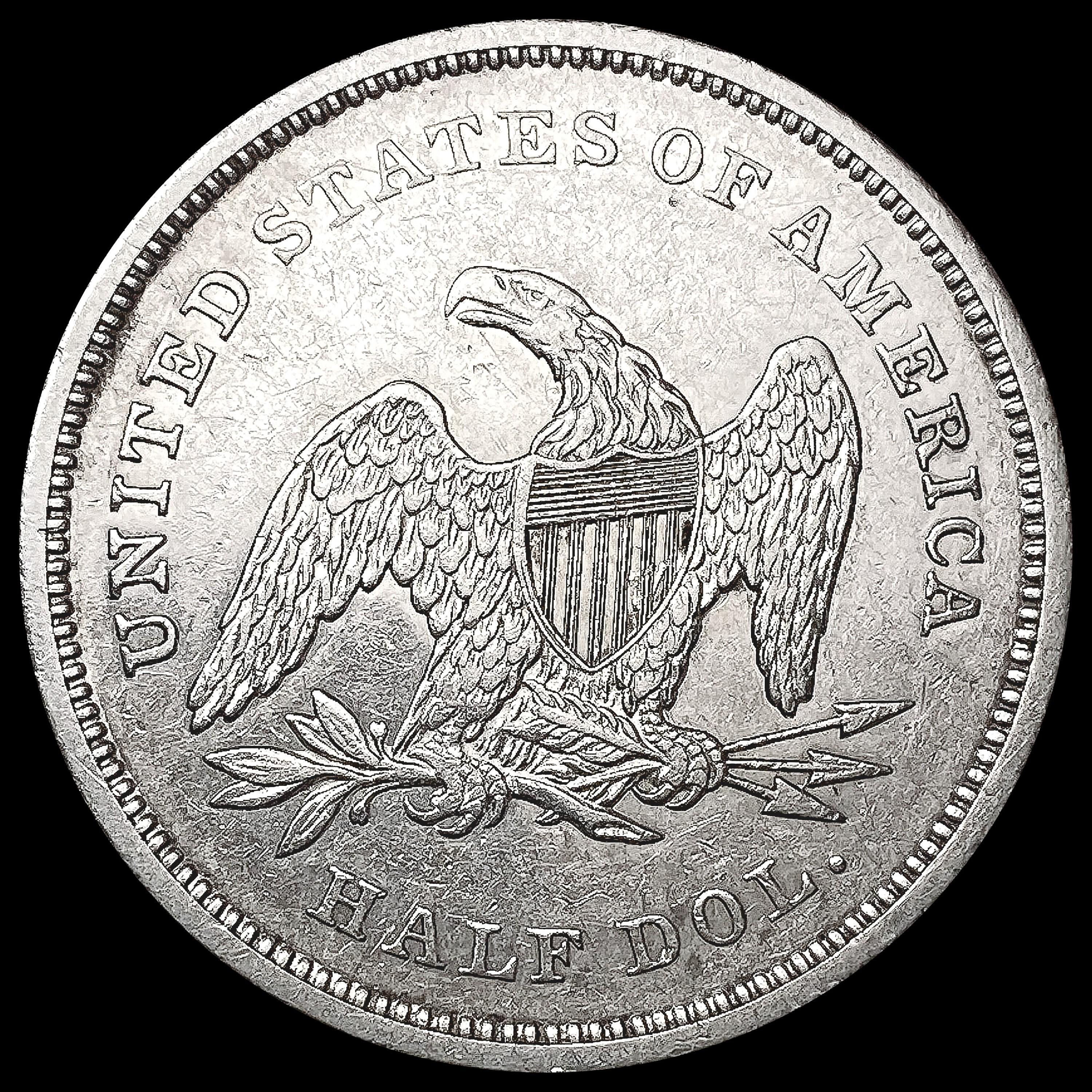 1841 Seated Liberty Half Dollar UNCIRCULATED