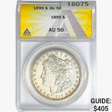 1899 Morgan Silver Dollar ANACS AU50