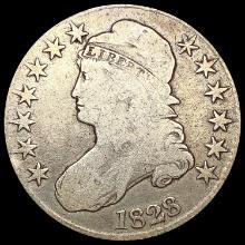 1828 Capped Bust Half Dollar NICELY CIRCULATED