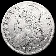 1813 Capped Bust Half Dollar NEARLY UNCIRCULATED