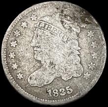 1835 Sm Date Capped Bust Half Dime NICELY CIRCULAT