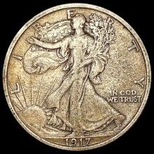 1917 Walking Liberty Half Dollar NICELY CIRCULATED