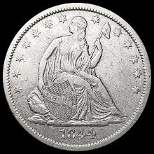 1844-O Seated Liberty Half Dollar LIGHTLY CIRCULAT