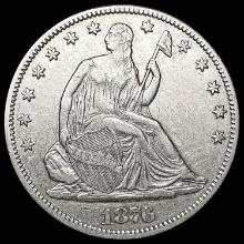 1876-CC Seated Liberty Half Dollar UNCIRCULATED