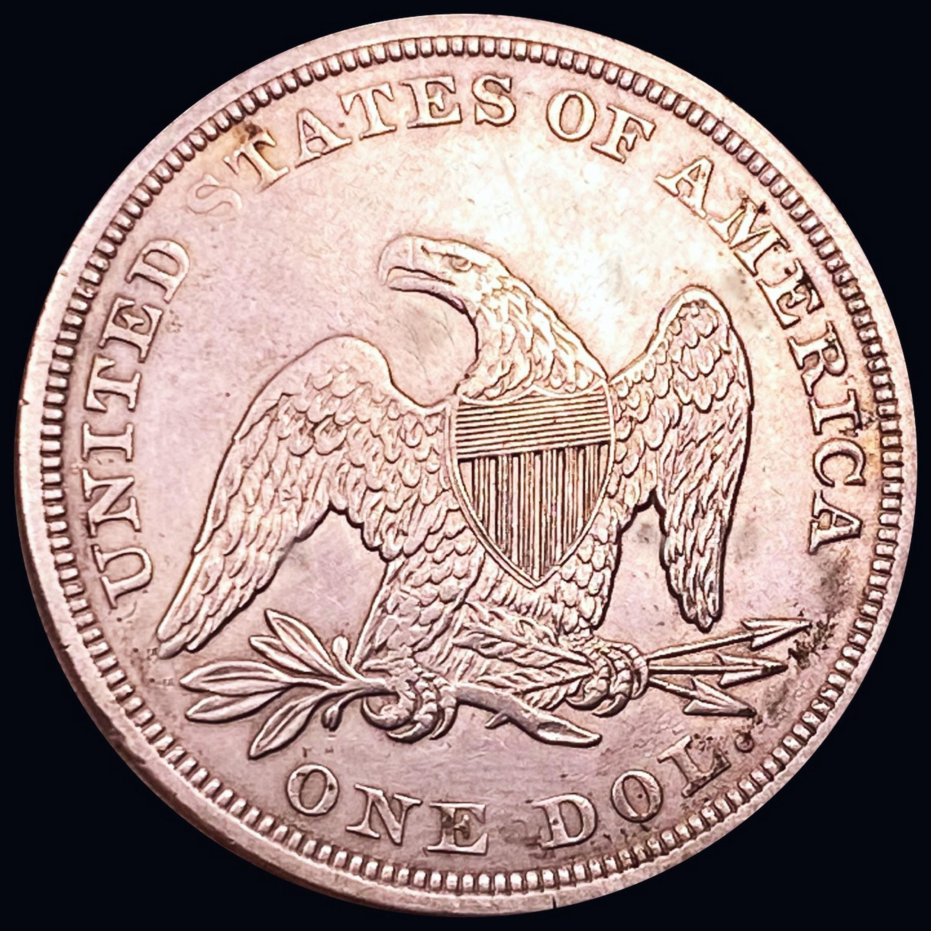 1857 Seated Liberty Dollar UNCIRCULATED