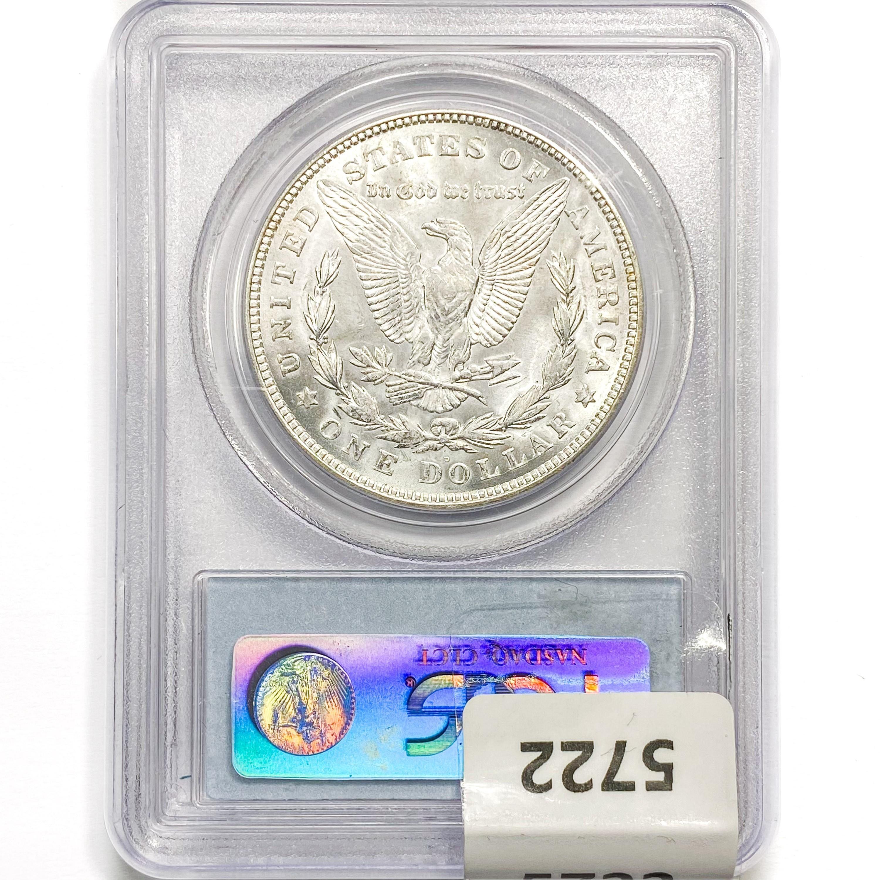 1921-D Morgan Silver Dollar PCGS MS65