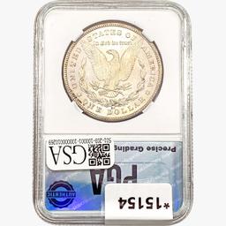 1878-CC Morgan Silver Dollar PGA MS64+